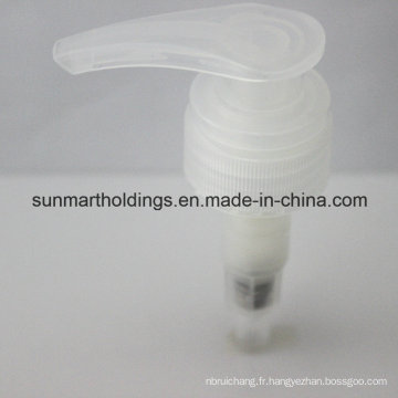 Pompe de lotion transparente 24/410 pour épais